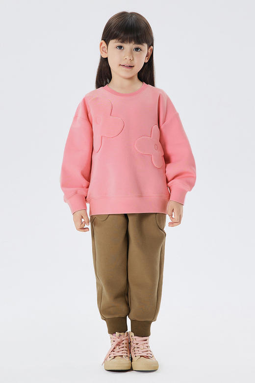 江南布衣童 22年秋款  宽松束脚长裤  1M8E12610 商品图0