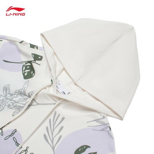 【M/LXL断码】李宁卫衣女2022运动潮流系列妙笔生花宽松套头连帽卫衣官方AWDS920【库存有限，如无货将做退款，介意慎拍！】 商品图4