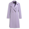 乔万尼风衣外套新款女显瘦百搭气质紫色EF3A846 商品缩略图4