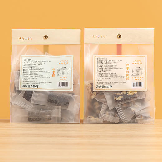 创新小食·姜枣糕/红枣核桃糕 若羌红枣精心去皮  商品图7