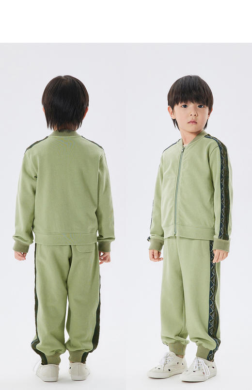 江南布衣童  22年秋款 棉质束脚长裤  1M8E12590 商品图7