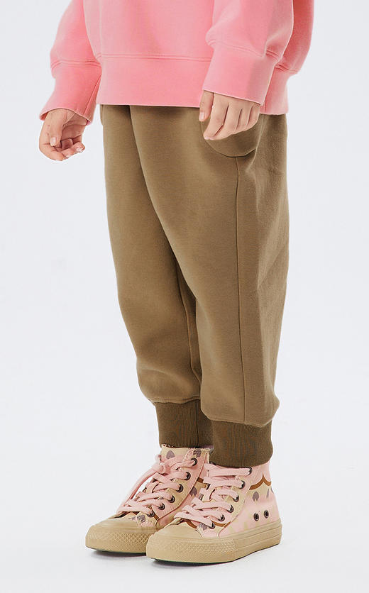 江南布衣童 22年秋款  宽松束脚长裤  1M8E12610 商品图3