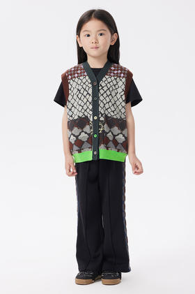 江南布衣童  22年秋款  修身休闲喇叭长裤   1M8E12600