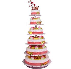 【健康长寿】送爷爷奶奶同城配送贺寿专属多层生日蛋糕