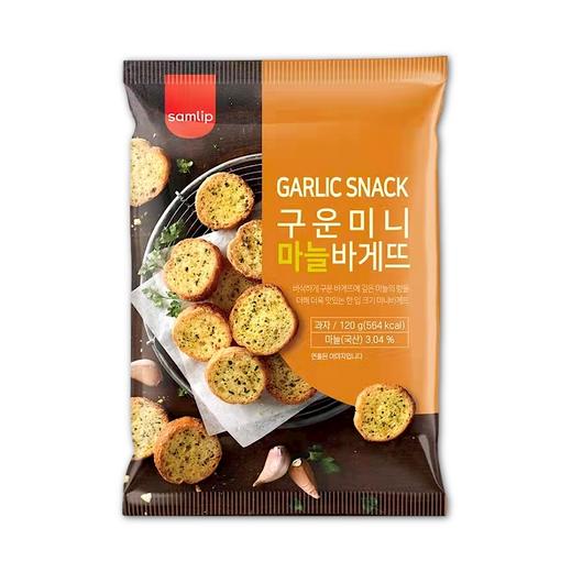 三立 黄油蒜香面包干120g 商品图0