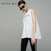 DIVINA BLU伦敦系列休闲外搭T恤宽松瑜伽服罩衫女士跑步运动上衣 商品缩略图0