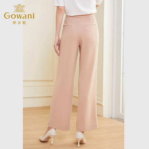 乔万尼裤子女新款爆款小个子小众设计感显瘦西装裤EF3F896 商品图3