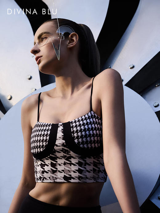 DIVINA BLU夏威夷系列传奇瑜伽文胸女士美背运动内衣跑步健身背心 商品图0