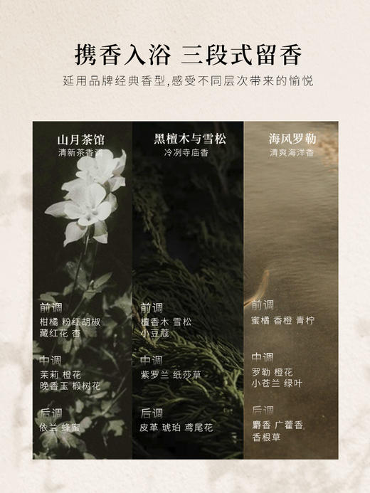 aarye安野屋果酸净透香氛沐浴露温和控油补水保湿持久留香沐浴液 心选到家 商品图1