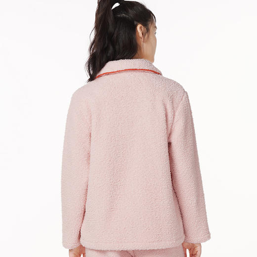 都市丽人生活家居女士米粒绒套装米粒绒厚家居服长袖睡衣LH21J5 商品图2