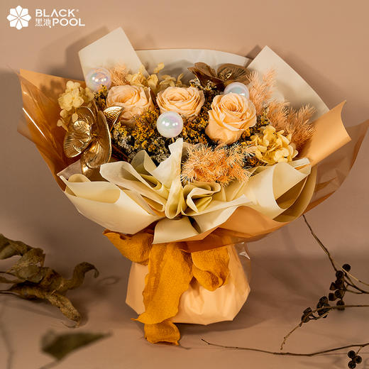 （限深圳配送）【充值赠送处女座·永生守护花（高25cm）】献给蕙质兰心的处女座 商品图0