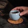 「素雅静美！数款可选」汝窑主人杯陶瓷功夫茶杯品茗杯个人杯汝瓷茶具茶盏单杯子餐饮用具 商品缩略图3