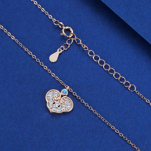 【满镶如意】子佩集S925银项链【ZJHY-N000949M】镀金2208 商品图4