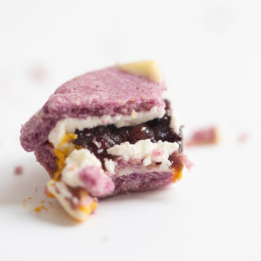 「处女座」紫米椰芒味｜冷冻经典版曲奇烧（4枚/盒） 商品图5