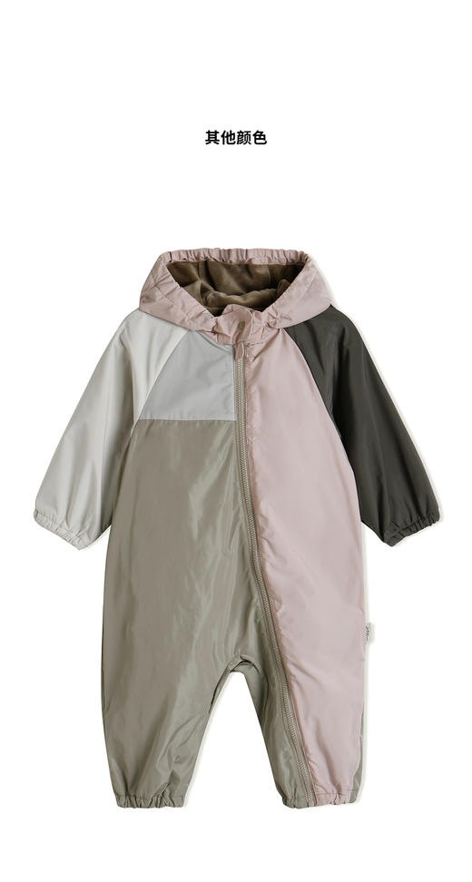 江南布衣童  22年秋款  拼接色连体衣YM9F10780 商品图4