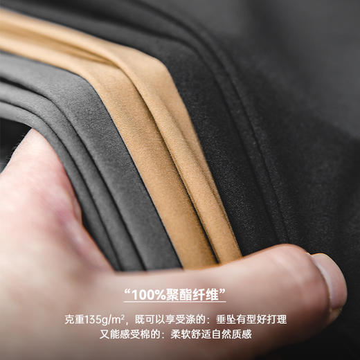 马登工装美式四面弹垂感抗皱休闲裤薄款直筒锥形西装长裤子男春季 商品图1