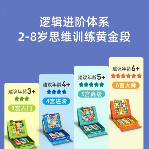 【学而思严选】5-6岁+适用 弥鹿数独高阶版-5宫/6宫 送数独视频资源PY 商品图1