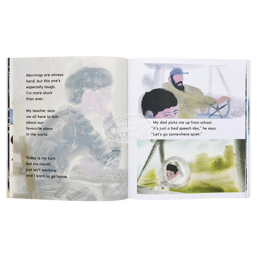 预售 【中商原版】I Talk Like a River 我说话像河流 Sydney Smith 英文原版 进口图书 格林威奖名家儿童绘本 故事图画书 3-7岁 商品图5