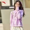【S断码】安踏套头卫衣女新款优可丝长袖印花运动上衣潮流162238709【无货退款】 商品缩略图0