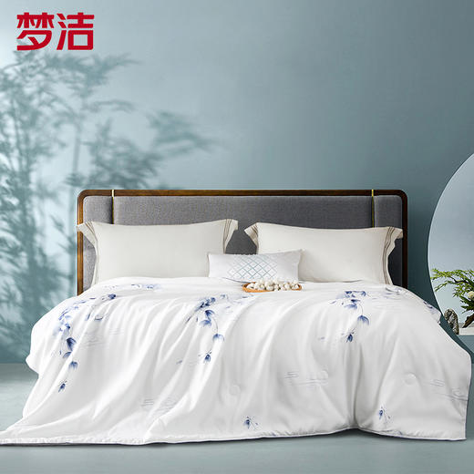 梦洁 蚕丝纤维清爽被（花境）1010289067 商品图2