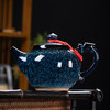 「窑变工艺！数款可选」窑变茶壶陶瓷大容量单壶中式复古泡茶器家用办公功夫茶具大号茶壶餐饮用具 商品缩略图2