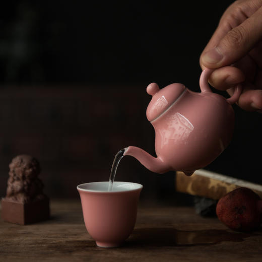 抱翁堂--桃花片盖碗思婷壶 商品图3