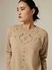 刺绣圆领长袖套衫 SJF94W293K 商品缩略图2