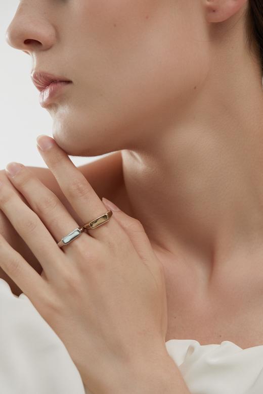 SOL DE VERANO Golden Ring  金色极简戒指 商品图4