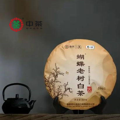 《中粮-中茶》2022新茶蝴蝶老树白茶 5901 商品图0