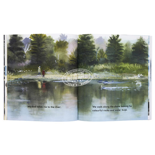 预售 【中商原版】I Talk Like a River 我说话像河流 Sydney Smith 英文原版 进口图书 格林威奖名家儿童绘本 故事图画书 3-7岁 商品图4