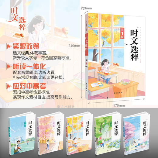 【一件代发】时文选粹22音频版1-5辑大字版 商品图6