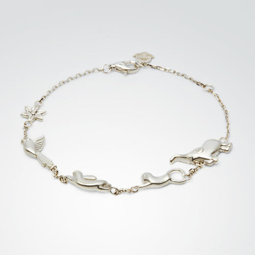 布达拉宫银制和睦四瑞手链 商品图8