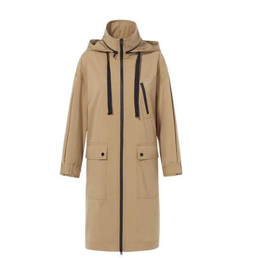 2楼米茜尔服饰-卡其色风衣 商品图0