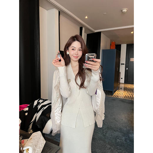  BeQueenStory【珍妮】甜美针织半裙 商品图2