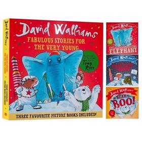 David Walliams 大卫威廉姆斯 儿童图画故事书 3册盒装