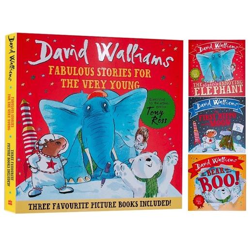 David Walliams 大卫威廉姆斯 儿童图画故事书 3册盒装 商品图0