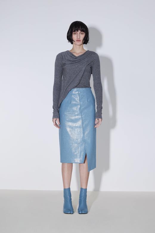 荡领披肩式上衣 商品图0