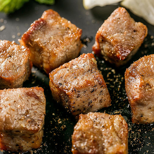 五星级大厨调味秘制黑椒牛肉粒 100%纯牛肉 好做易熟免调味 超快出餐 顺丰包邮 商品图3