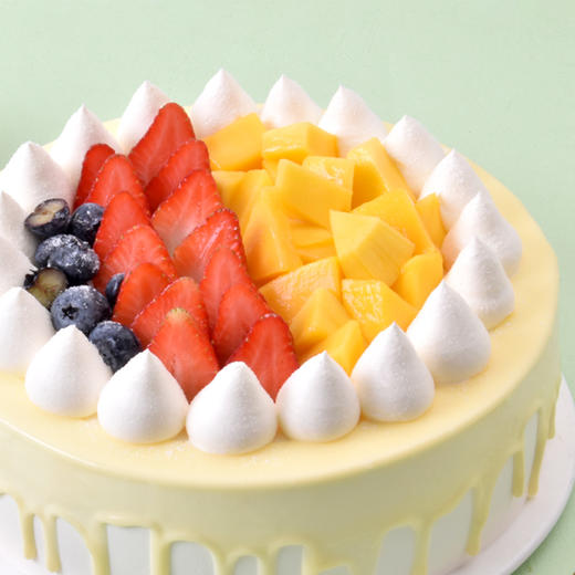 芒芒雪心冰淇淋蛋糕-2磅218元 可换口味（香草味/香芋味）需提前5小时预约 商品图3