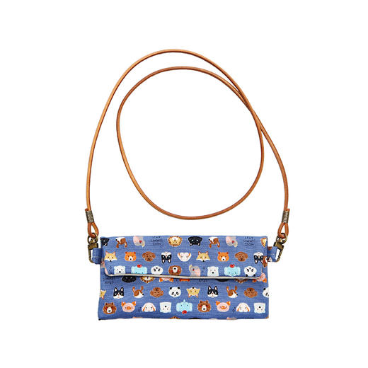 HUJI祤集Comfy斜挎包插画动物乐园 商品图0