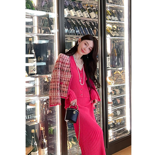 【年终福利，不退不换】【埃及艳后】贝壳绣撞色名媛风小香外套 商品图2