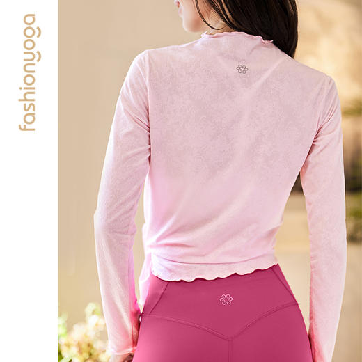 F12371木耳边仙女长袖外搭（不含胸垫） 商品图5