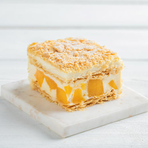 【经典热卖】芒果拿破仑下午茶，酥酥脆脆的拿破仑+香甜芒果（东莞幸福西饼） 商品图4