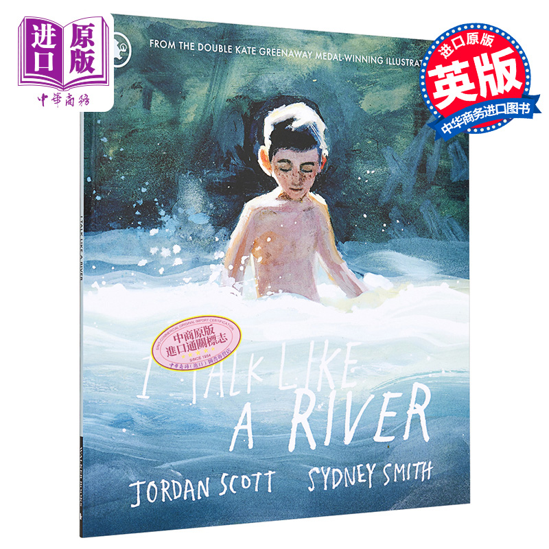 【中商原版】I Talk Like a River 我说话像河流 Sydney Smith 英文原版 进口图书 格林威奖名家儿童绘本 故事图画书 3-7岁