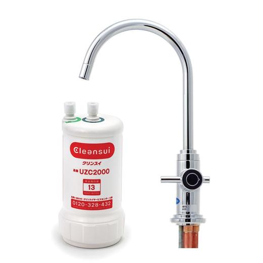 【盛元新生活】日本三菱可菱水（CLEANSUI）家用净水器厨房过滤器台下超滤直饮净水机A501升级款 U-A501ZC+标配龙头A1 商品图0