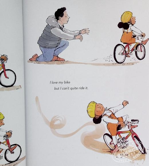【中商原版】I Love My Bike 我爱我的自行车 英文原版 进口原版 4岁到7岁 儿童图画书 Sam Usher 商品图5