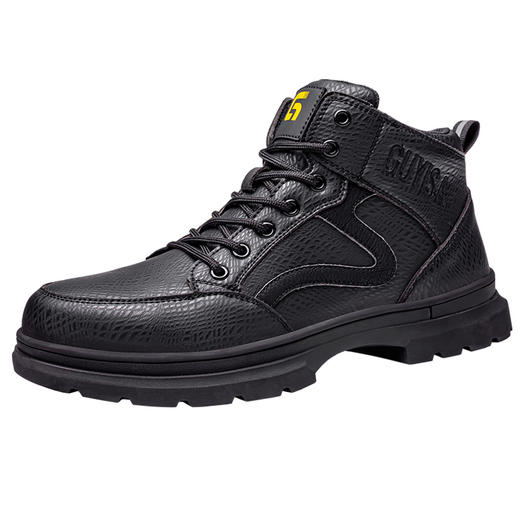 四季款透气防水劳保鞋男防砸防刺钢包头橡胶大底安全鞋工作鞋 商品图6