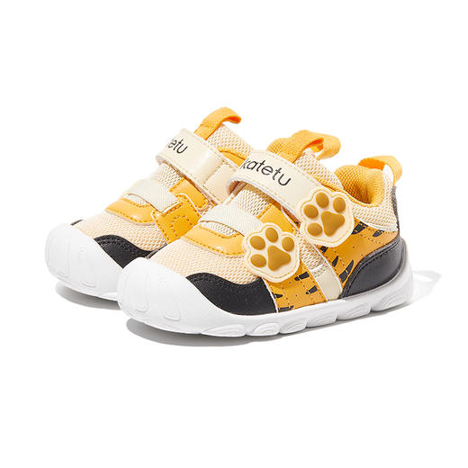 卡特兔学步鞋男宝宝软底秋季新女童透气软底防滑1-3岁婴童鞋 商品图4