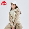Kappa棒球服2022新款女秋运动外套撞色飞行服夹克 羊脂白-0111 商品缩略图0