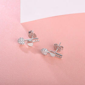 【采购专享】宫里的世界&BYJ   心语系列 S925银耳钉